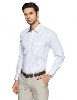 Amazon Brand - Symbol Men's Regular Fit Formal Shirt 