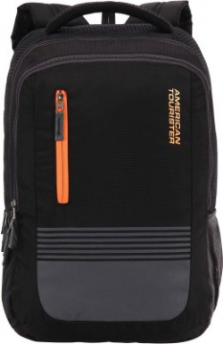 American Tourister AMT Aero 21 L Laptop Backpack(Black)
