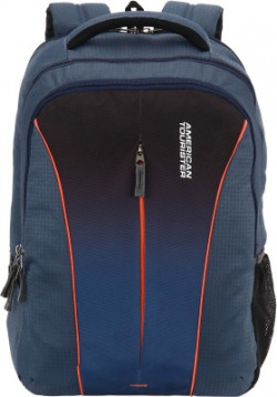 American Tourister AMT Juke 21 L Laptop Backpack(Blue)