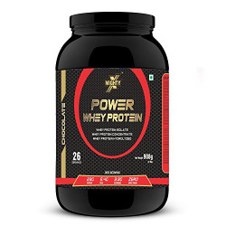 Mightyx Power Whey Protein - Chocolate, 2 Lb, 30 Servings