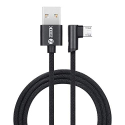Zoook BLMC Micro USB Cable with 90 Degree Connector for Android - 1.2 Meter (Charge and sync)