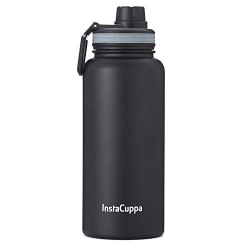 Instacuppa Thermos Bottle 1000 Ml, Double-Wall Thermos Flask, Vacuum Insulated Stainless Steel | Retains Hot And Cold Temperatures