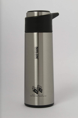  Nirlon Stainless Steel Flask, 400 ml, Silver