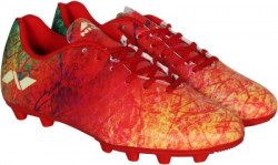 Nivia Knot Football Shoes For Men(Red, Green)