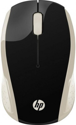 HP 200 Wireless Optical Mouse(2.4GHz Wireless, Gold)