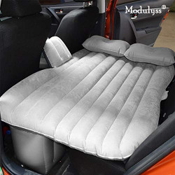 Modulyss® Car Travel Inflatable Sofa Mattress Air Bed Cushion Camping Bed Rear Seat with Pillow and Pump