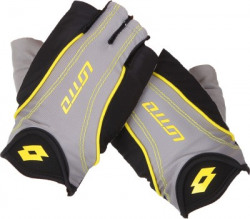 Lotto Hurricane Gym & Fitness Gloves(Grey, Green)