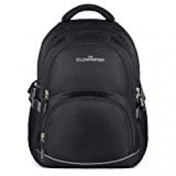 The Clownfish 26 Ltrs Black Laptop Backpack (TCFBPPO-ABBL10)