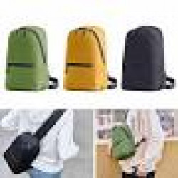 Xiaomi 7L Chest Bag 3 Colors Level 4 Waterproof Nylon 100g Lightweight Messenger Bag For 10inch Laptop Outdoor Travel - Yellow