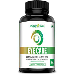 Simply Nutra Eye Care Supports & Maintain Healty Eyes - 60 Veg Tablets