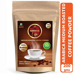Hathmic 100% Arabica Filter Coffee Powder 200 Gm (Medium Roasted)