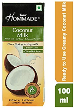 Dabur Hommade Coconut Milk, 200ml