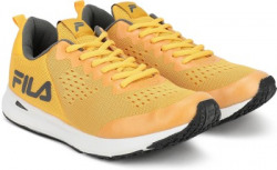 Fila DUAL SPEED Running Shoes For Men(Yellow)