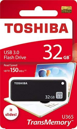 Toshiba Yamabiko THN-U365K0320A4 32GB USB 3.0 Pendrive (Black)