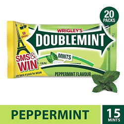 Wrigley’s Doublemint, Peppermint Thinmints - 96g - 20 Pieces
