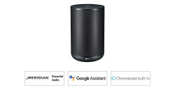 LG XBoom AI ThinQ WK7 AI Speaker with Built-in Google Assistant (Black) 
