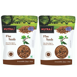 Nutraj Flax Seeds 200g (Pack of 2)