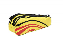 Li-Ning Double Belt 2-in-1 Thermal Racquet Bag (Yellow)