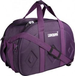 Lioncrown (Expandable) Volt Duffel Strolley Bag(Purple)