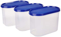 SimpArte Modular Container - Set of 3 (1400 ml), Blue