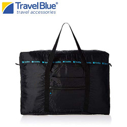 Travel Blue Black 19 Litres Folding Duffle Travel bag