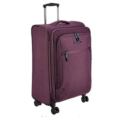 Teakwood Synthetic 28 cms Purple Hardsided Check-in Luggage (TR_T_14_Purple_M)
