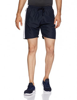 Endeavor Men's Relaxed Fit Shorts (MST3-N_Navy_Large/86 cm)