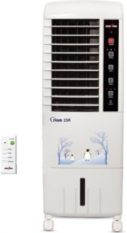 Kenstar Glam15R Tower Air Cooler(White, 15 Litres)