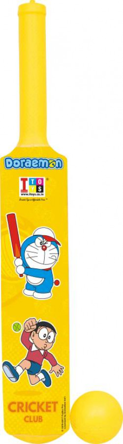Doraemon my first bat & ball Cricket