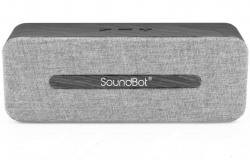 SoundBot SB574 10 Bluetooth Speaker (Grey, Stereo Channel)