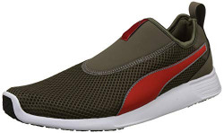 Puma Men's Bungee Cord-Flame Scarlet-Ash Sneakers-6 UK/India (39 EU) (4059507919076)