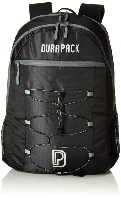 DURAPACK Metro Hike 26 Ltrs Black Casual Backpack (MHBL) 