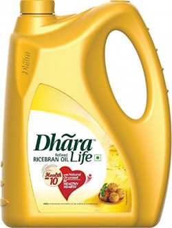 Dhara Life Refined Ricebran Oil Jar