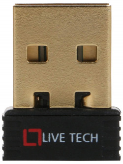  Live Tech Nano USB WiFi Adapter Dongle 150 Mbps Gold Plated USB Real High Speed