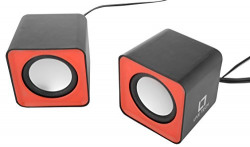 Live Tech SP 02 Laptop Speaker (Red & Black)