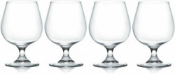 Secret World Brandy Glass 2 Glass Set(Glass, 310 ml, Clear, Pack of 4)