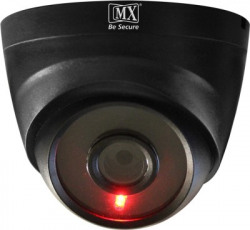 MX Dummy Fake Infrared Sensor Black Dome Wireless Security Camera With Red Led Realistic Looking CCTV Surveillance - Dummy2 Security Camera(1 Channel)