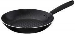 Amazon Brand - Solimo Non-Stick Fry Pan, 25cm, Black 