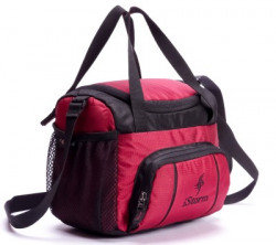 iStorm Spice Maroon Lunch Bag Waterproof Lunch Bag(Maroon, Black, 8 inch)