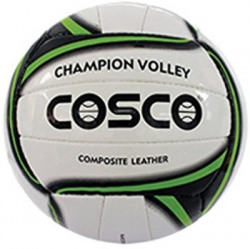 Cosco CHAMPION Volleyball - Size: 4(Pack of 1, Multicolor)
