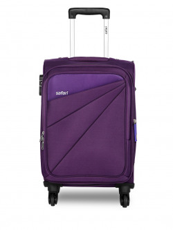  Safari Unisex Purple Mimik Large Trolley Bag