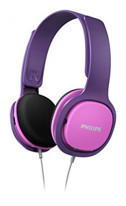 Philips SHK2000PK Headphone (Pink/Purple)