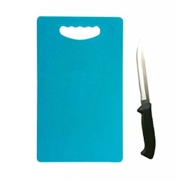 Floraware Plastic Chopping Board Set, 2-Pieces, Blue