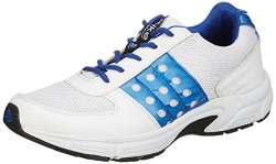 Duke Men's White/R.Blue Running Shoes-6 UK/India (40 EU) (FWOL1075)