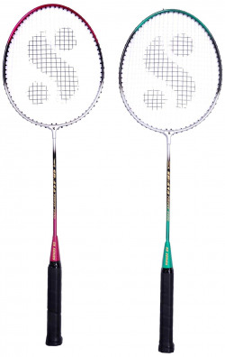 Silver's Sb-414 Gutted Badminton Rackets(Multicolor) 
