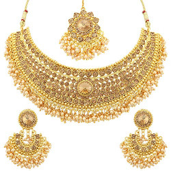 Sukkhi Jewellery Sets for Women (Golden) (N72392ADHT112017)