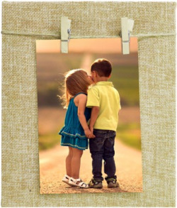 Story@Home Wood Photo Frame(Brown, 1 Photos)