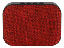  Live Tech Portable Yoga Bluetooth Wireless Speaker with Micro SD/AUX/Mic - Black (Red)