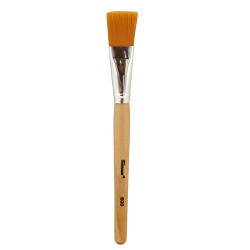 Ear Lobe & Accessories Brown Face Pack Brush