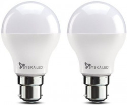 Syska Led Lights 7 W Spiral B22 LED Bulb(White, Pack of 2)